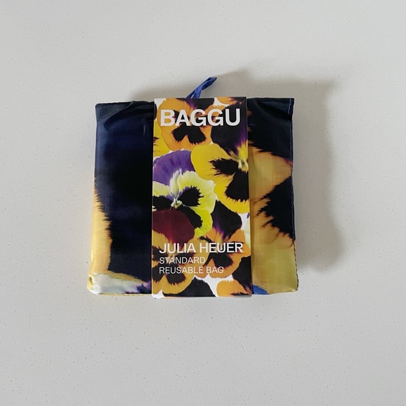 Pansy Standard Size BAGGU Reusable Bag NWT - Picture 2 of 6